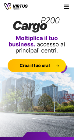 Mockup Cellulare Mobile App - Sito Web Automotive per Virtus Motors