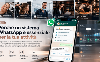 Perché usare un sistema WhatsApp automatizzato per la tua attività